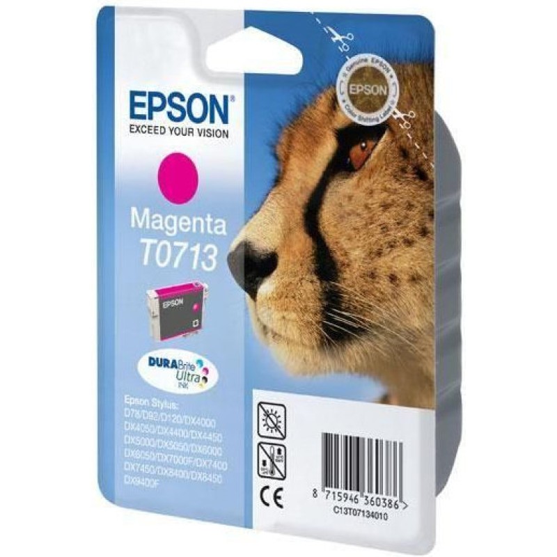 Tinta EPSON T0713 Magenta 5.5ml original 19074