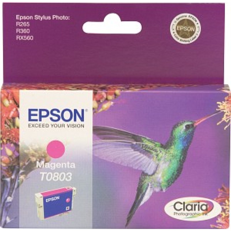 Tinta EPSON T0803 magenta original 19093