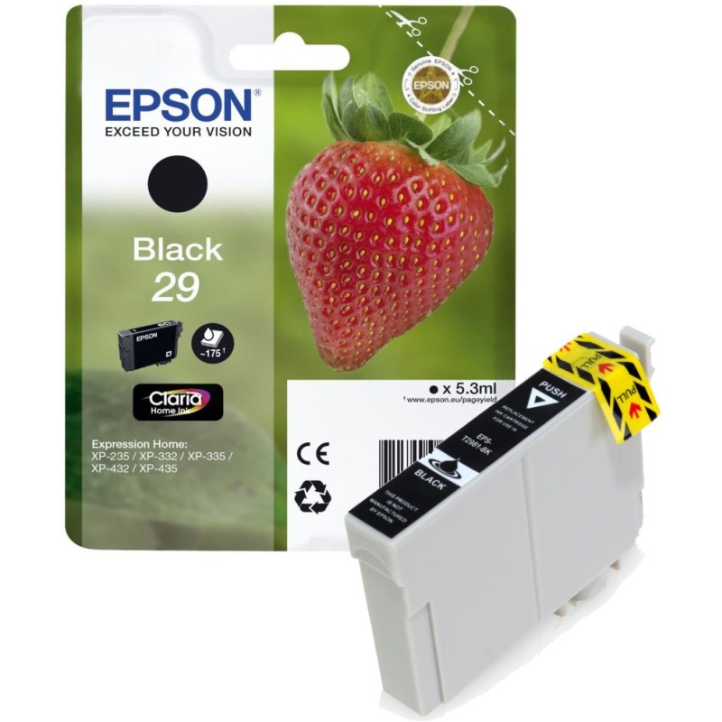 Tinta EPSON T29814010 Black 29 - Claria Home Ink original 16870