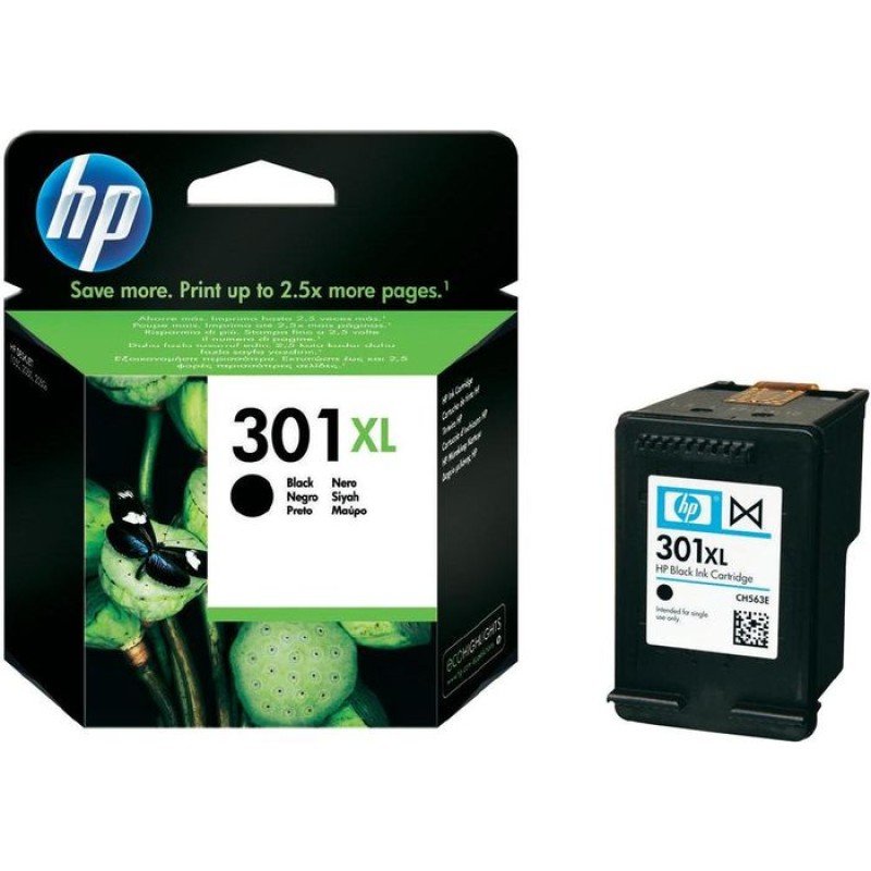 Tinta HP CH563EE Black No.301XL original 16009