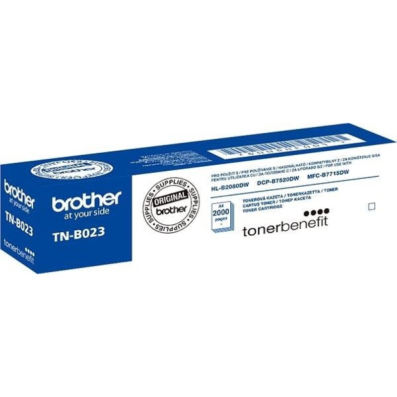 Toner BROTHER TN-B023 Black original 18606