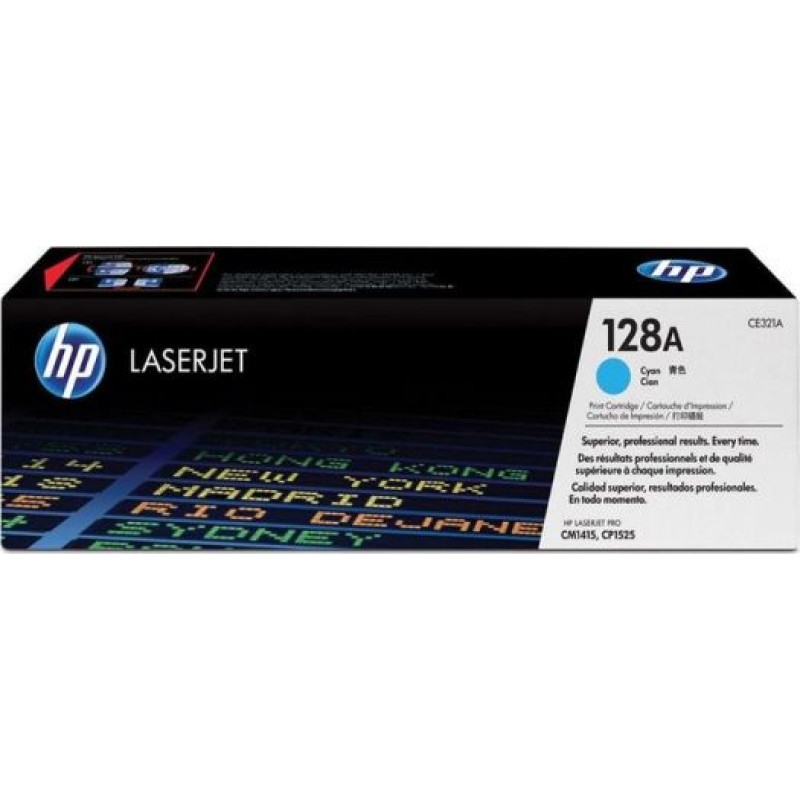 Toner HP CE321A Cyan No.128A original 15839