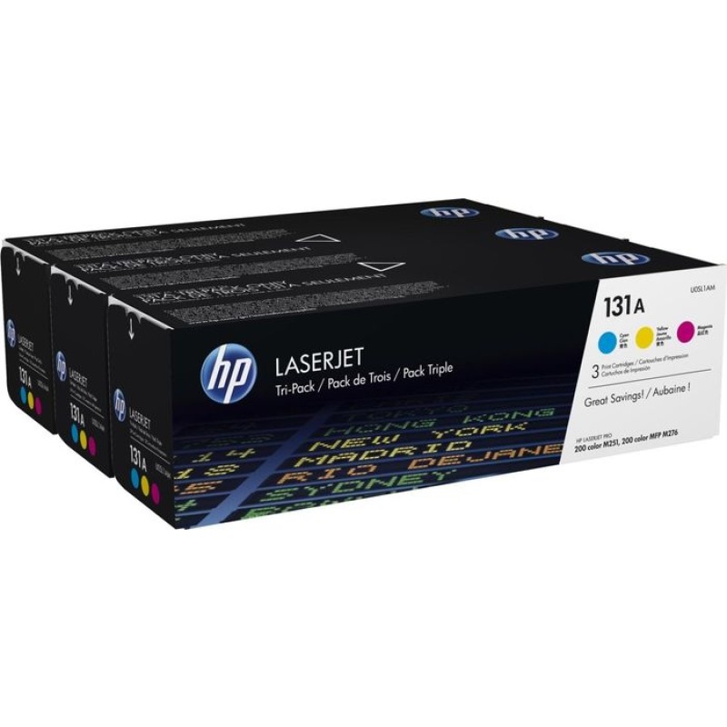 Toner HP CF211A + CF212A + CF213A = U0SL1AM Pak 3/1 original 16822