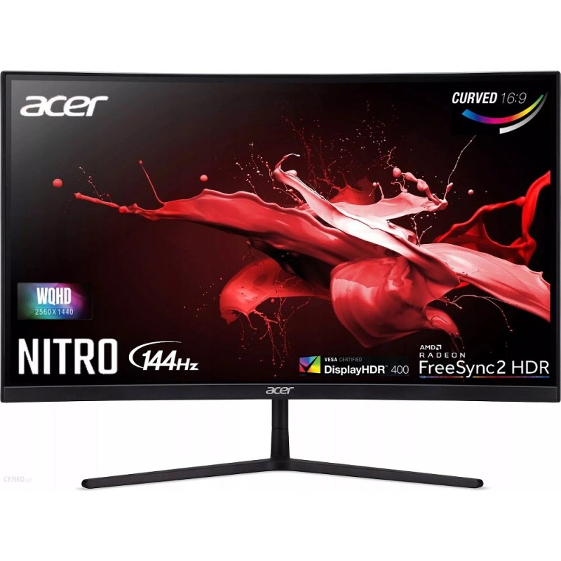 Monitor LCD 27" ACER Nitro EI272URPbmiii - 1440p WQHD VA - FreeSync 144Hz Curved 30590