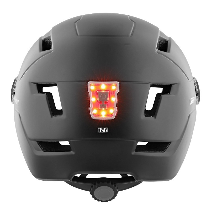 Romobil oprema - kaciga T'nB Urban Moov L LED - Black 31070