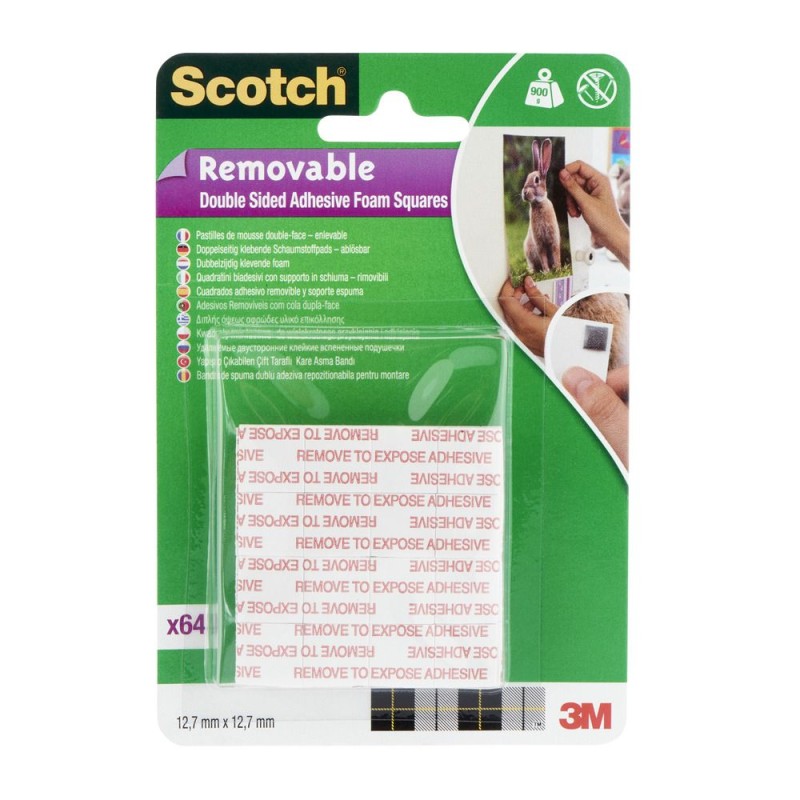 Ljepilo jastučići Scotch 3M 12x12mm 108S 64/1 17899