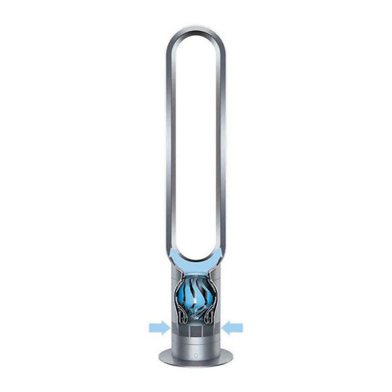 Ventilator DYSON AM07 White/Satin Silver 28386