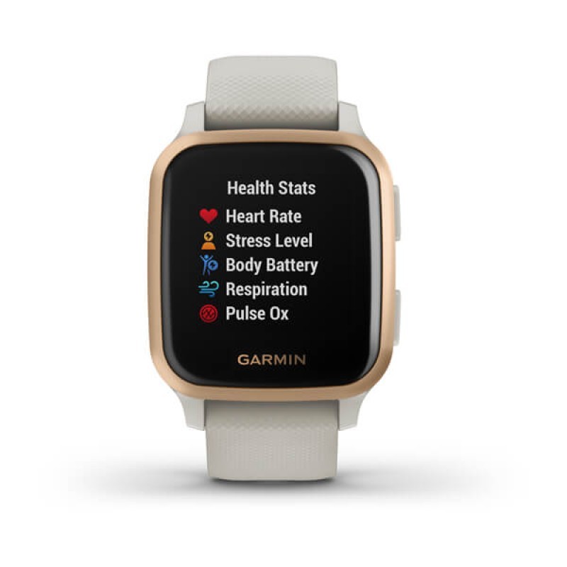 Smart watch GARMIN Venu Sq Music Light Sand/Rose Gold - 010-02426-11 24180