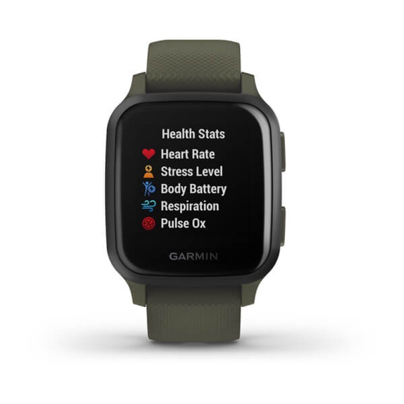 Smart watch GARMIN Venu Sq Music Moss/Slate - 010-02426-13 24190