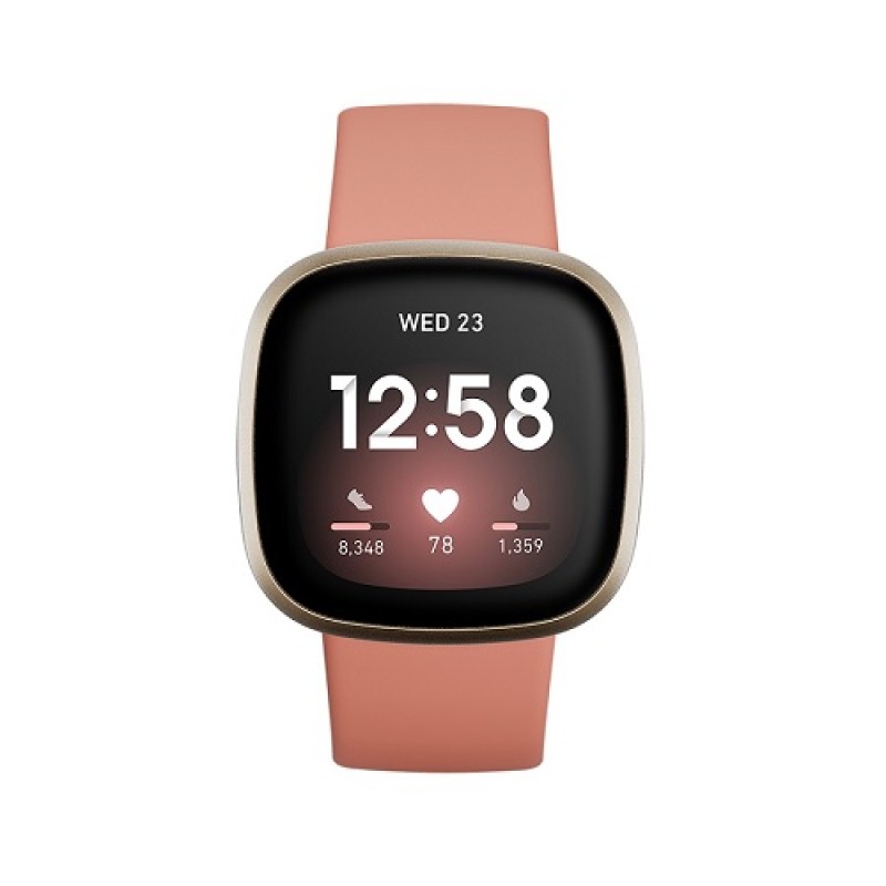 Smart watch FITBIT Versa 3, Pink Clay/Soft Gold - FB511GLPK 23205