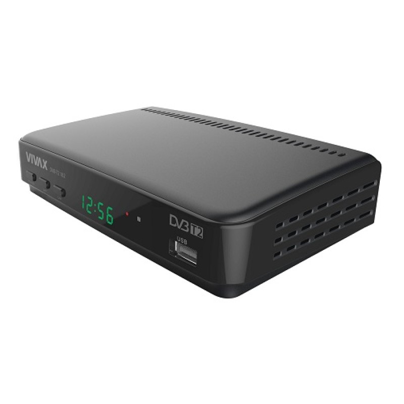 TV tuner DVB-T2 VIVAX IMAGO DVB-T2 182 - MPEG4, HEVC, H.265, HDMI, USB, LAN 23265