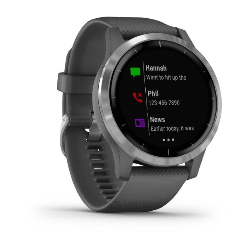 Smart watch GARMIN Vivoactive 4 Silver sivi remen - 010-02174-04 24086