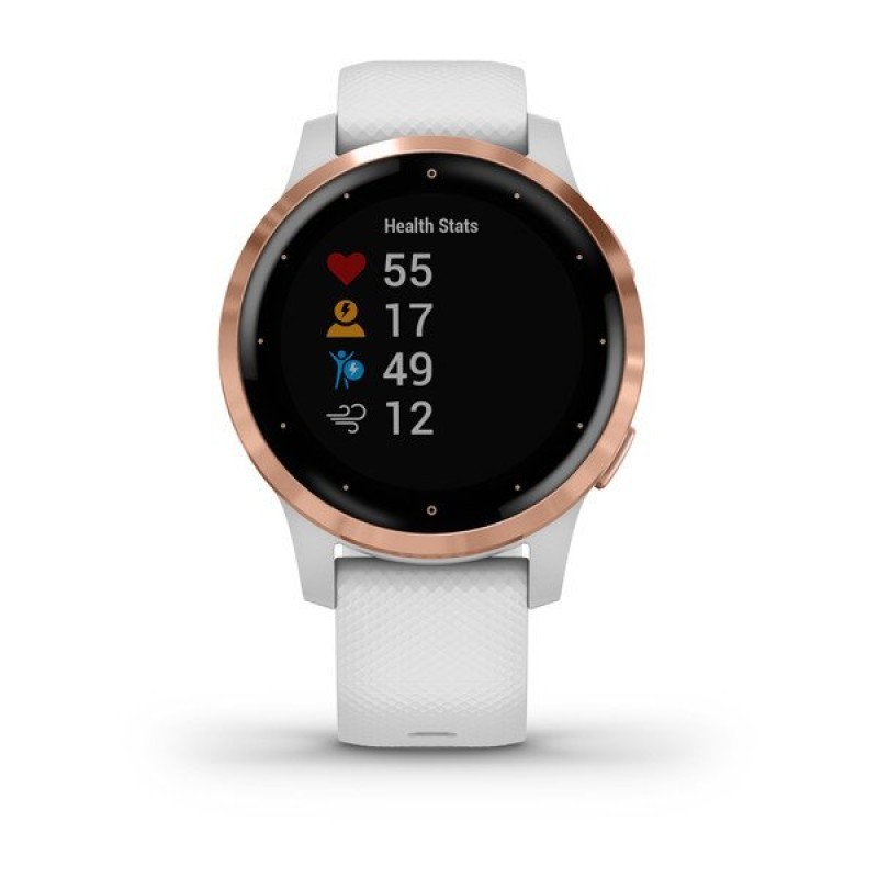 Smart watch GARMIN Vivoactive 4S RoseGold bijeli remen - 010-02172-24 24075