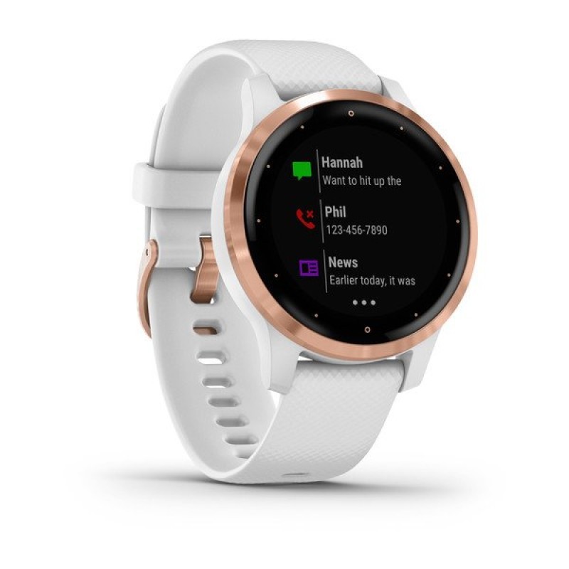 Smart watch GARMIN Vivoactive 4S RoseGold bijeli remen - 010-02172-24 24076