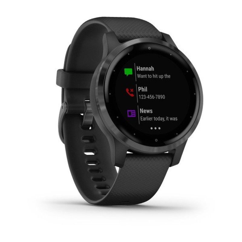 Smart watch GARMIN Vivoactive 4S Slate crni remen - 010-02172-14 24066