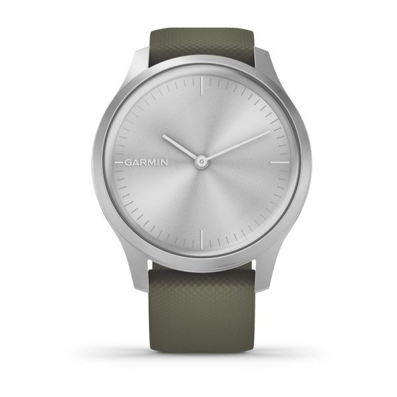 Smart watch GARMIN Vivomove Style Silver Moss - 010-02240-21 24125