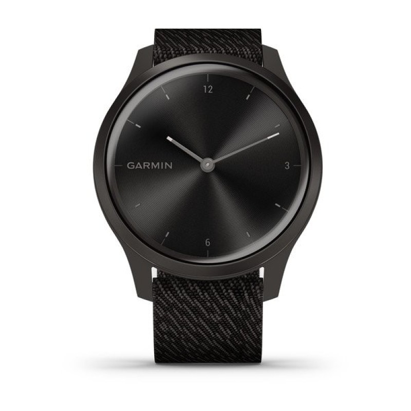 Smart watch GARMIN Vivomove Style Slate Black Pepper nylon - 010-02240-23 24135