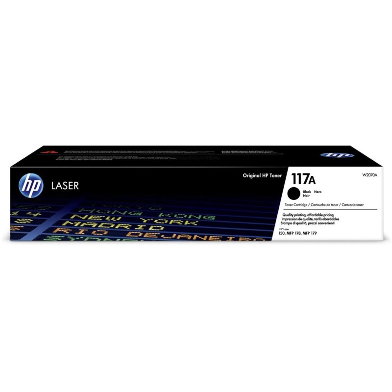 Toner HP W2070A Black  No.117A original 18788