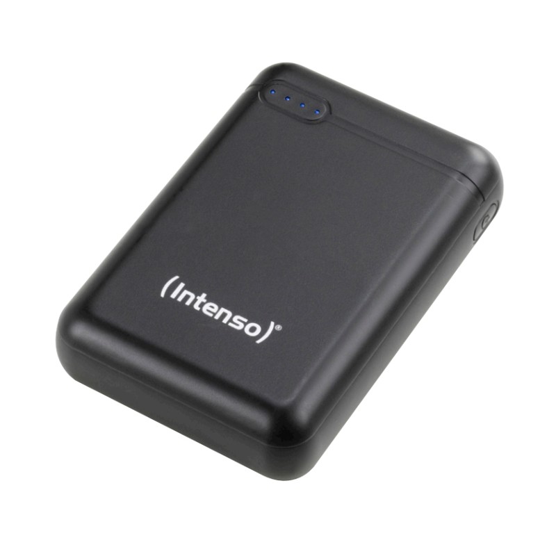 Power Bank 10000mAh INTENSO XC10000 - USB-A + USB-C + kabel USB-C - Black 26081