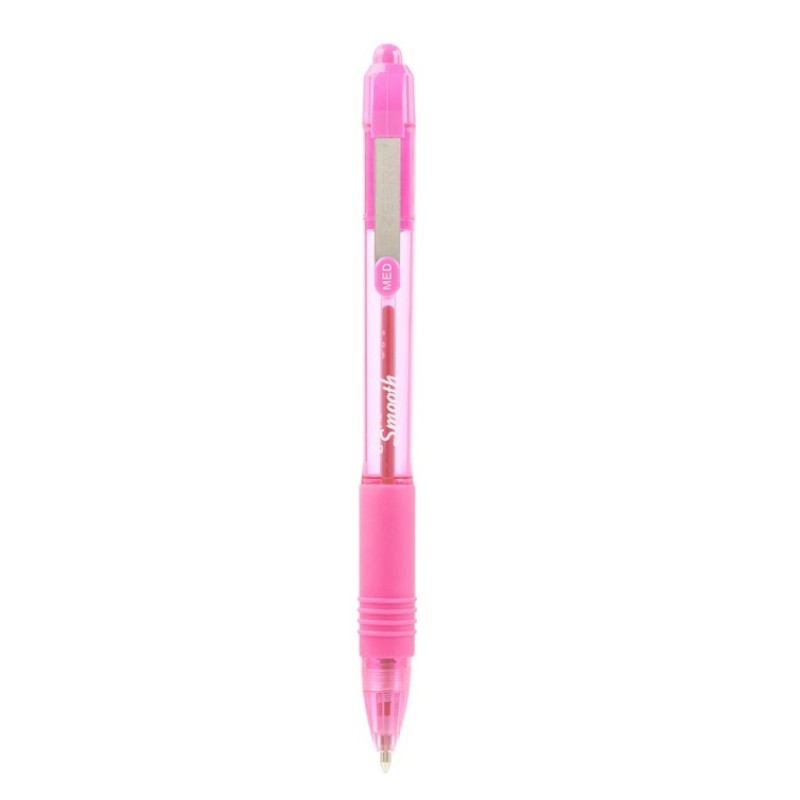 Olovka kemijska  Zebra Z-Grip smooth 1,0 pink ispis 30264