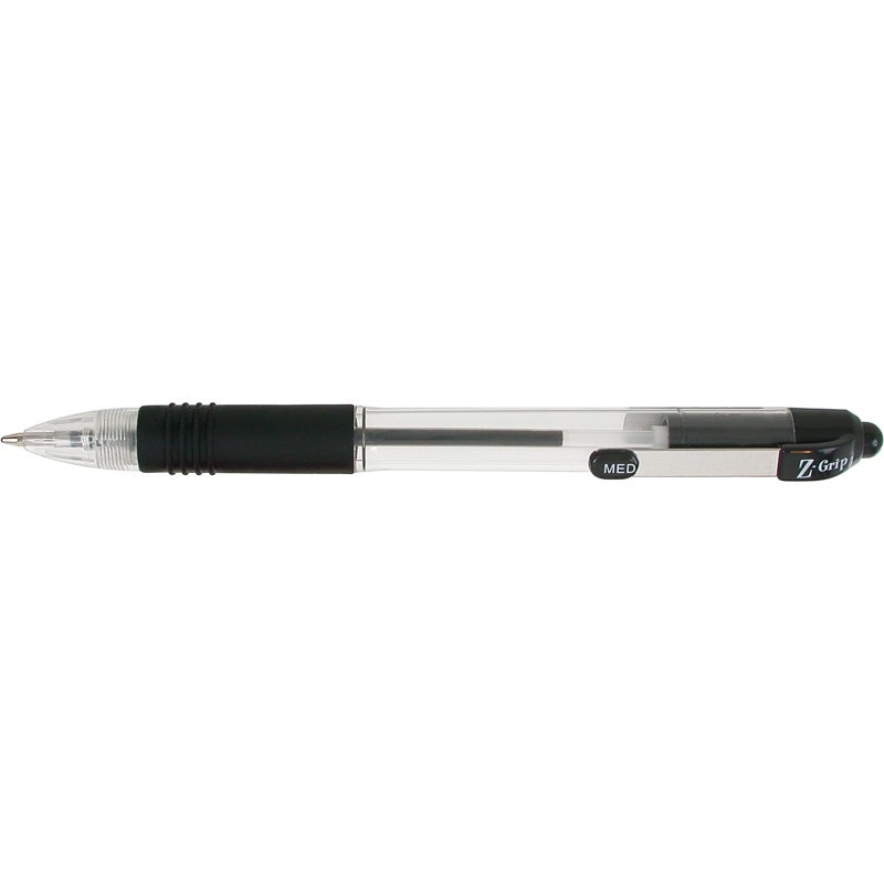 Olovka kemijska  Zebra Z-Grip  1,0 crni ispis 17585